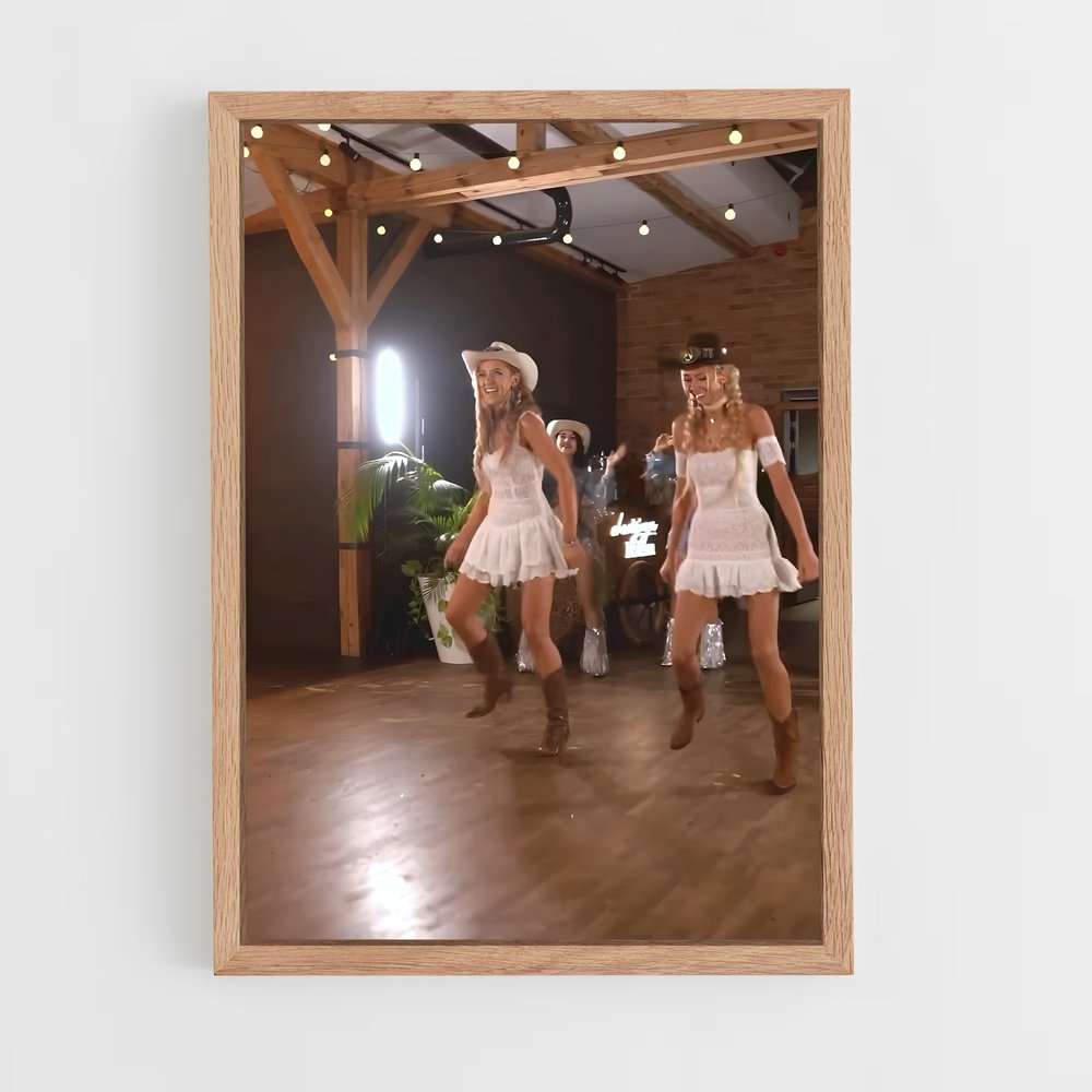Poster Country dance – affiche Danse (vue 4)